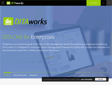 Tablet Screenshot of ditaworks.com